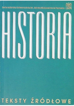 Źródła i materiały do nauczania historii
