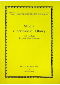 Studia z przeszłości Oławy