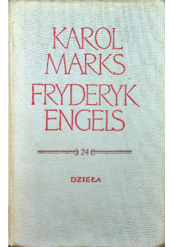 Marks Engels Dzieła Tom 24