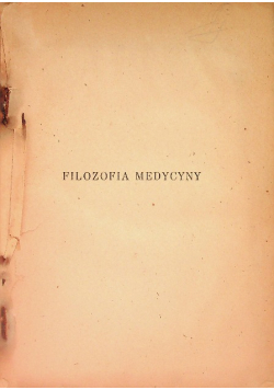 Filozofia medycyny 1948 r.