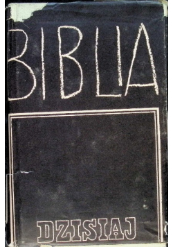 Biblia dzisiaj