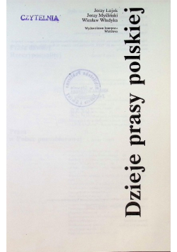 Dzieje prasy polskiej