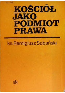 Kościół jako podmiot prawa