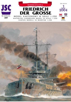 Niemiecki pancernik Frriedrich der Grosse Nr 1 / 04