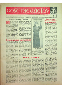 Gość Niedzielny Tygodnik Katolicki Nr 1 do 53 / 61