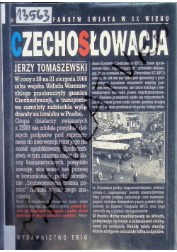 Historia Państw Świata w XX wieku Czechosłowacja