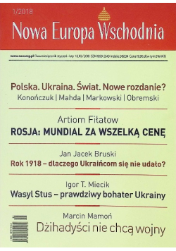 Nowa Europa Wschodnia Nr 1 / 18