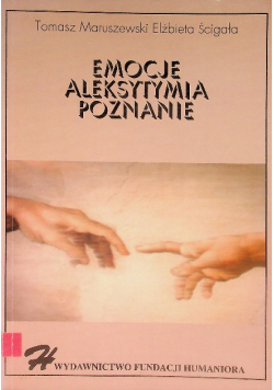 Emocje Aleksytymia Poznanie