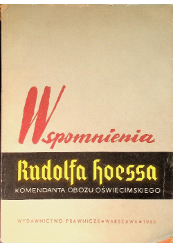 Wspomnienia Rudolfa Hoessa