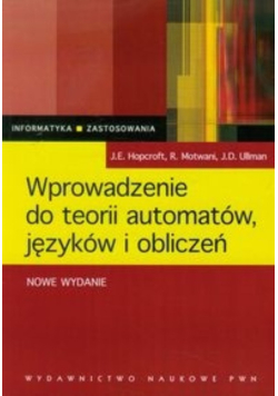 Wprowadzenie do teorii automatów, języków i obliczeń
