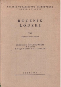 Rocznik Łódzki XVI