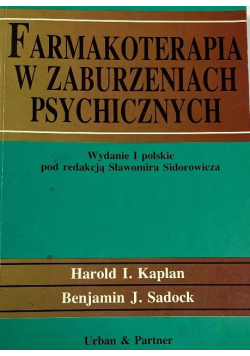 Farmakoterapia w zaburzeniach psychicznych