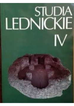 Studia Lednickie Tom IV