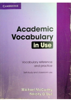 Academic Vocabulary in use