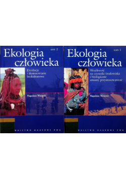 Ekologia człowieka Tom I i II