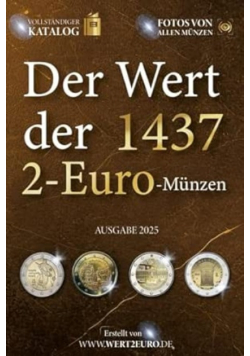 Der Wert der 1437 2-Euro-Munzen