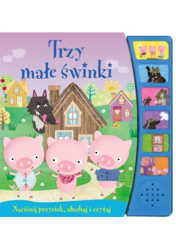 Trzy małe świnki Książeczka dźwiękowa