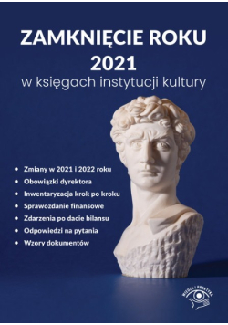 Zamknięcie roku w księgach instytucji kultury