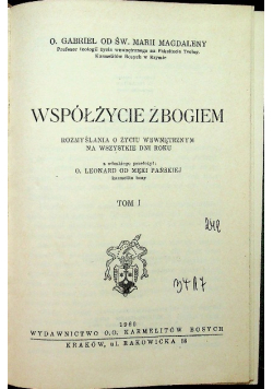 Współżycie z Bogiem Tom 1