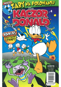 Kaczor Donald Żaby na polowanu