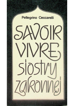 Savoir vivre siostry zakonnej