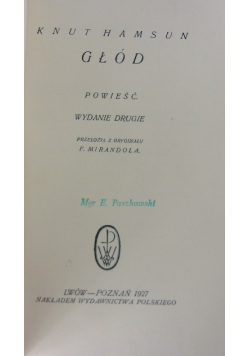 Głód, 1927 r.