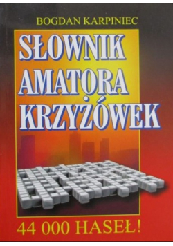 Słownik amatora krzyżówek