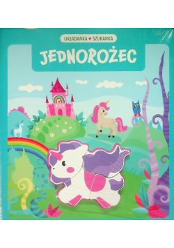 Układanka szukanka. Jednorożec