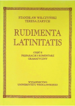 Rudimenta Latinatis Część 2