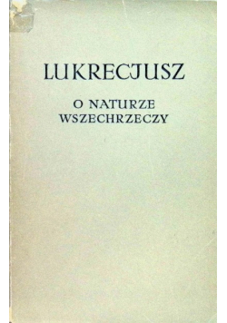 O naturze wszechrzeczy