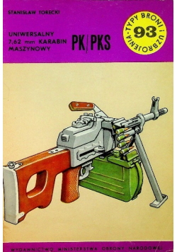 Uniwersalny 7,62 mm Karabin Maszynowy Pk / PKS