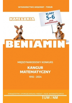 Matematyka z wesołym kangurem Beniamin 1992 do 2024