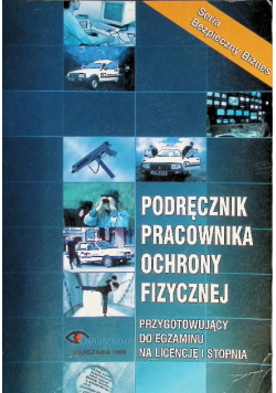 Podręcznik pracownika ochrony fizycznej