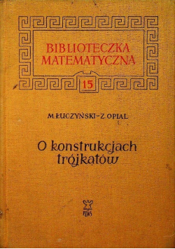 O konstrukcjach trójkątów