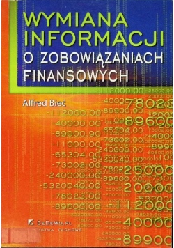 Wymiana informacji o zobowiązaniach finansowych