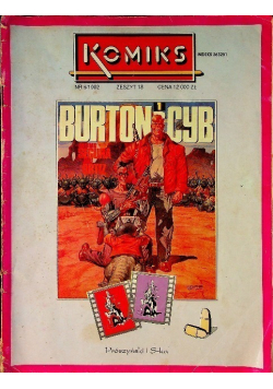 Komiks Fantastyka Nr 6  Burton Cyb