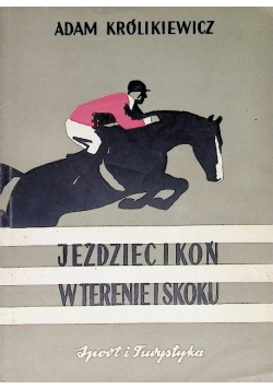 Jeździec i koń w terenie i skoku