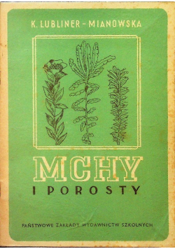 Mchy i porosty 1950 r.