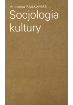 Socjologia kultury