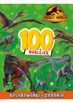 100 naklejek. Jurassic World Dominion