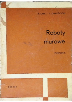 Roboty murowe Poradnik