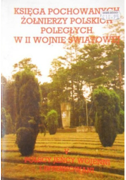 Księga pochowanych żołnierzy polskich poległych w II wojnie światowej Tom V