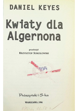 Kwiaty dla Algernona