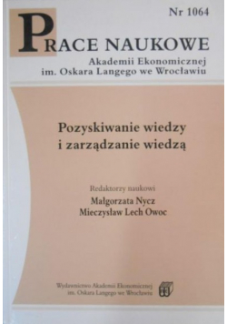 Pozyskiwanie wiedzy i zarządzanie wiedzą