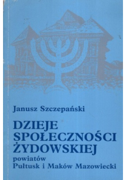 Dzieje społeczności żydowskiej