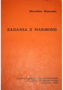 Zadania z harmonii