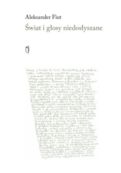 Świat i głosy niedosłyszane