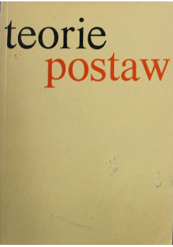 Teorie postaw