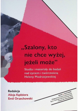 Szalony kto nie chce wyżej jeśli może