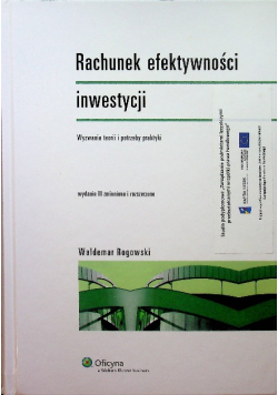 Rachunek efektywności inwestycji